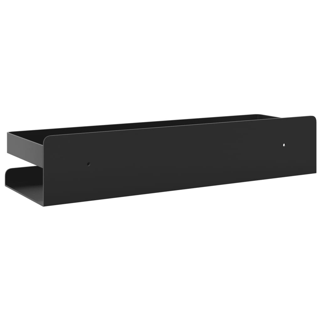 Shower Shelf Matt Black 30x10x6 cm Brushed 304 Stainless Steel