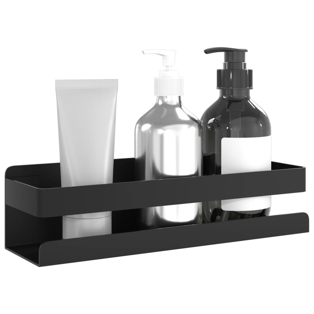 Shower Shelf Matt Black 23x6.5x6 cm Brushed 304 Stainless Steel