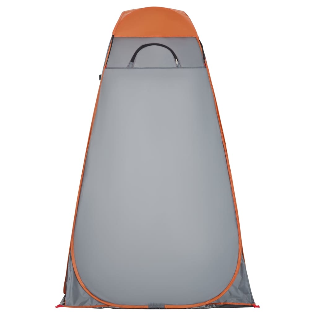 Privacy Tent Grey and Orange Pop-up Waterproof