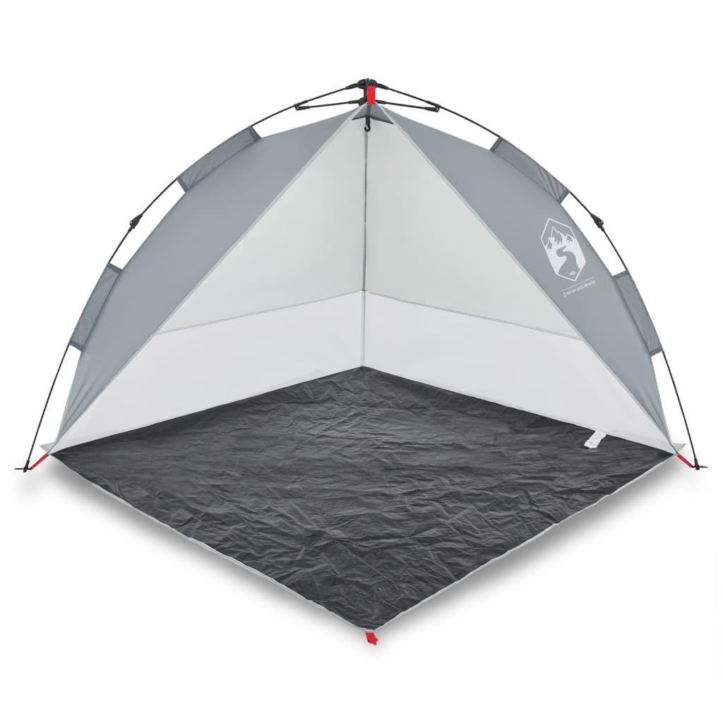 Beach Tent Grey Quick Release Waterproof