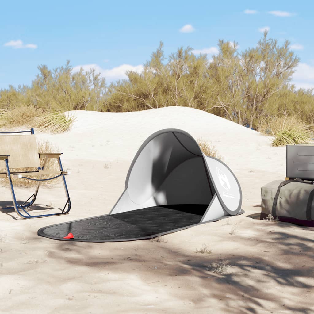 Beach Tent Grey Pop-up Waterproof