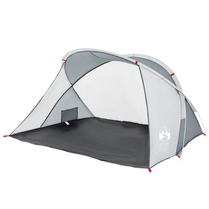 Beach Tent 2-Person Grey Pop-up Waterproof