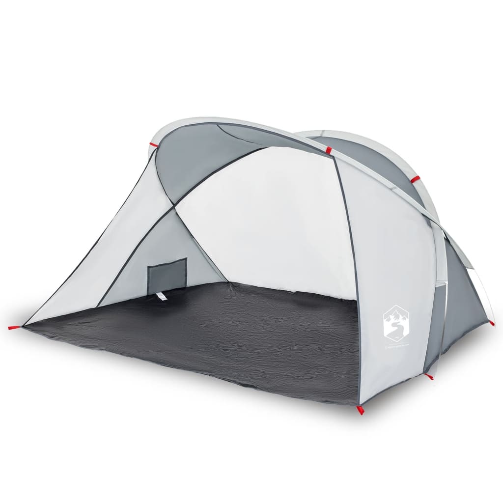 Beach Tent 2-Person Grey Pop-up Waterproof