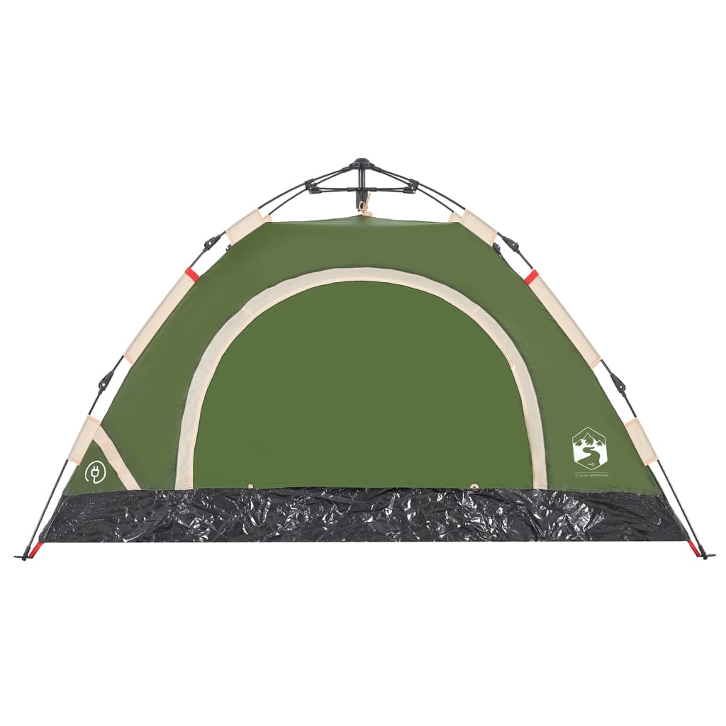 Camping Tent 2-Person Green Quick Release