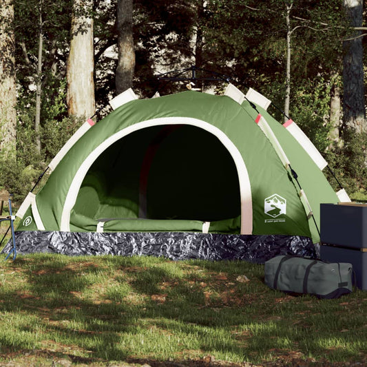 Camping Tent 2-Person Green Quick Release