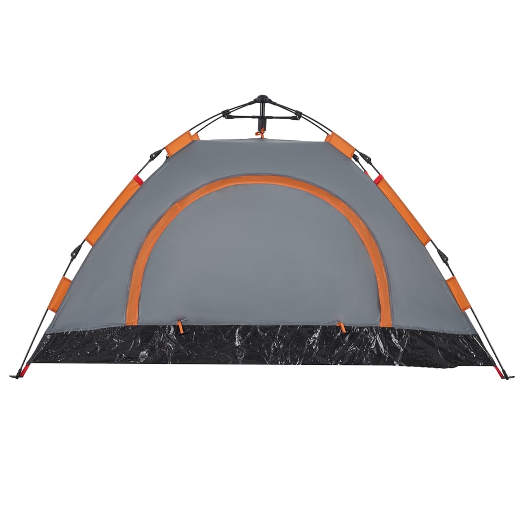 Camping Tent 2-Person Grey Quick Release