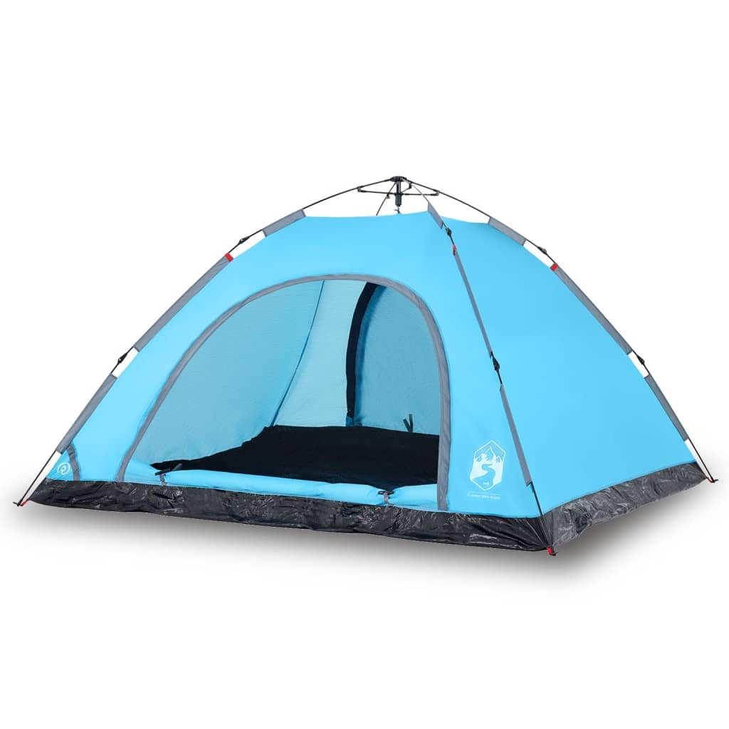 Camping Tent 5-Person Blue Quick Release