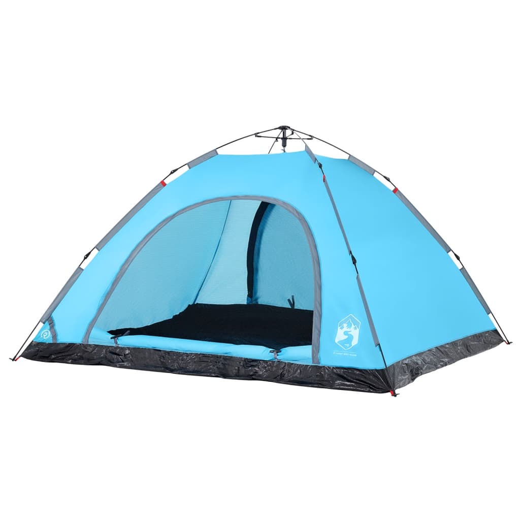 Camping Tent 5-Person Blue Quick Release