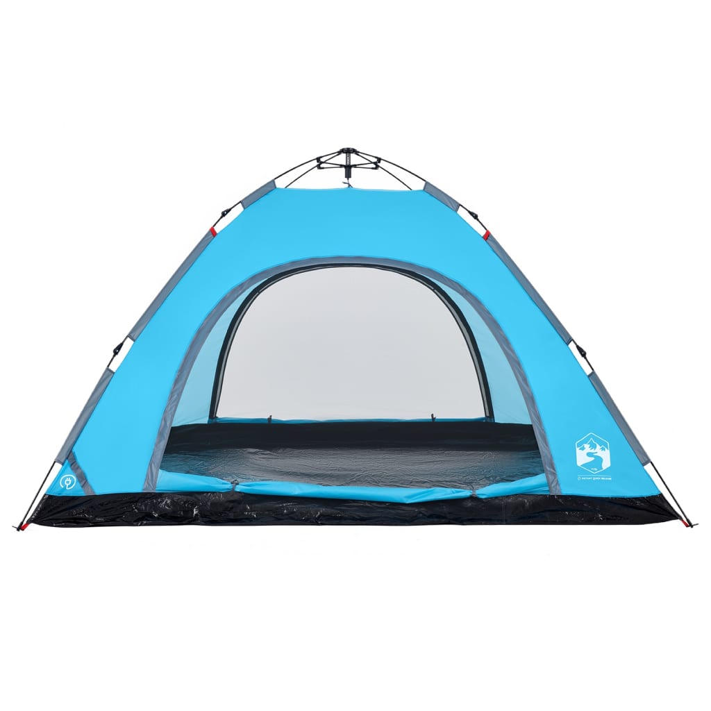 Camping Tent 5-Person Blue Quick Release