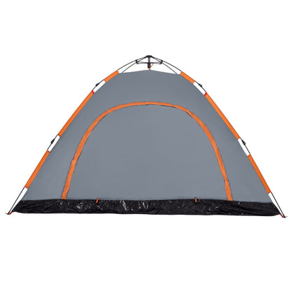 Camping Tent 5-Person Grey Quick Release