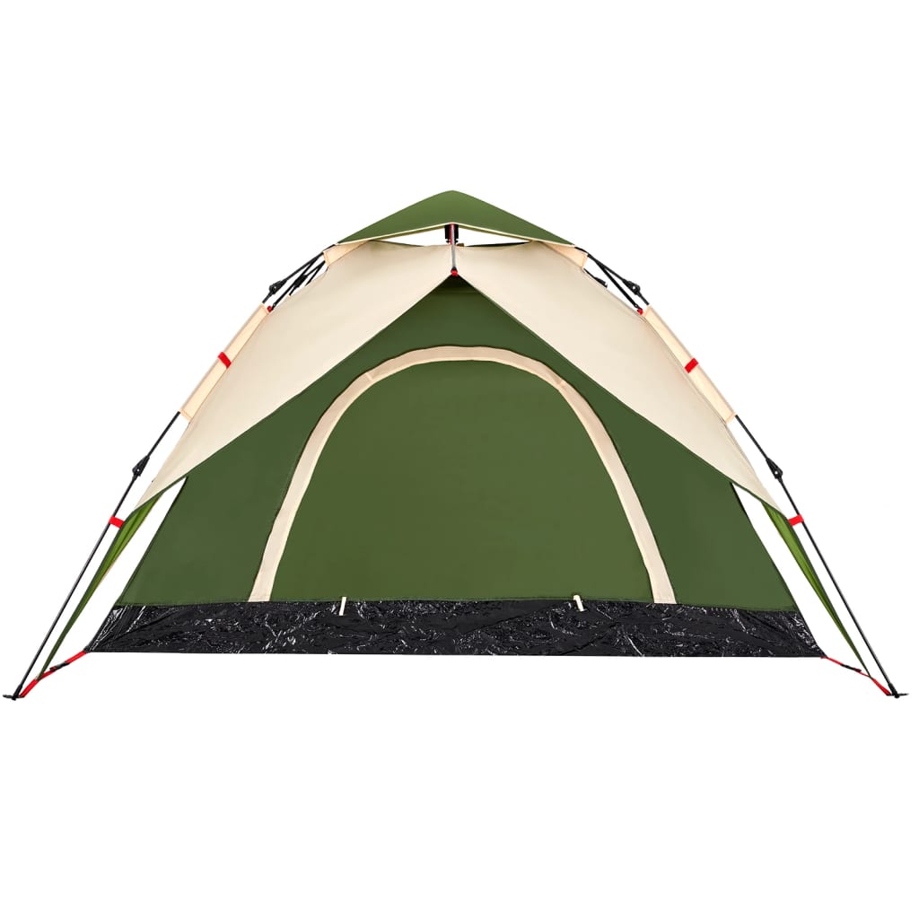 Camping Tent Dome 5-Person Green Quick Release