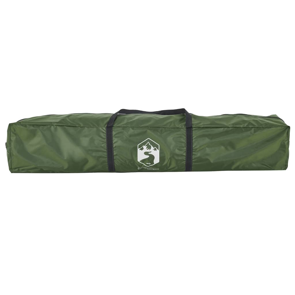 Camping Tent Dome 5-Person Green Quick Release