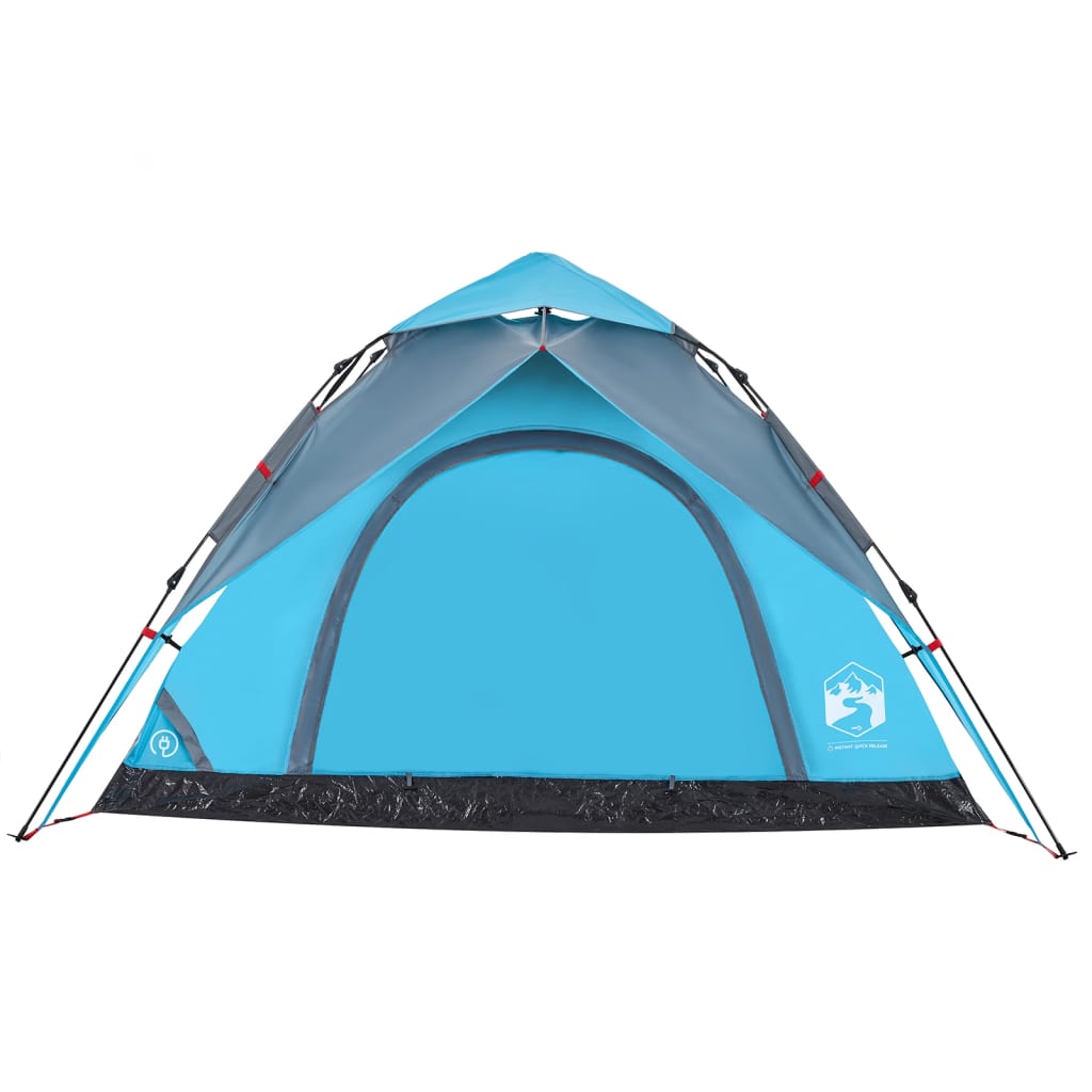 Camping Tent Dome 5-Person Blue Quick Release