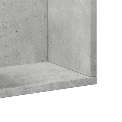 Wall Cabinet Concrete Grey 75x18x16.5 cm Engineered Wood