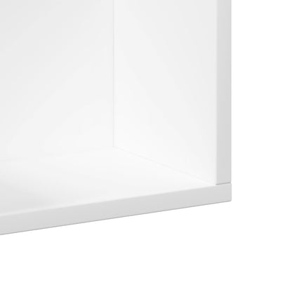 Wall Cabinet White 99x18x16.5 cm Engineered Wood