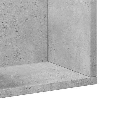 Wall Cabinet Concrete Grey 99x18x16.5 cm Engineered Wood