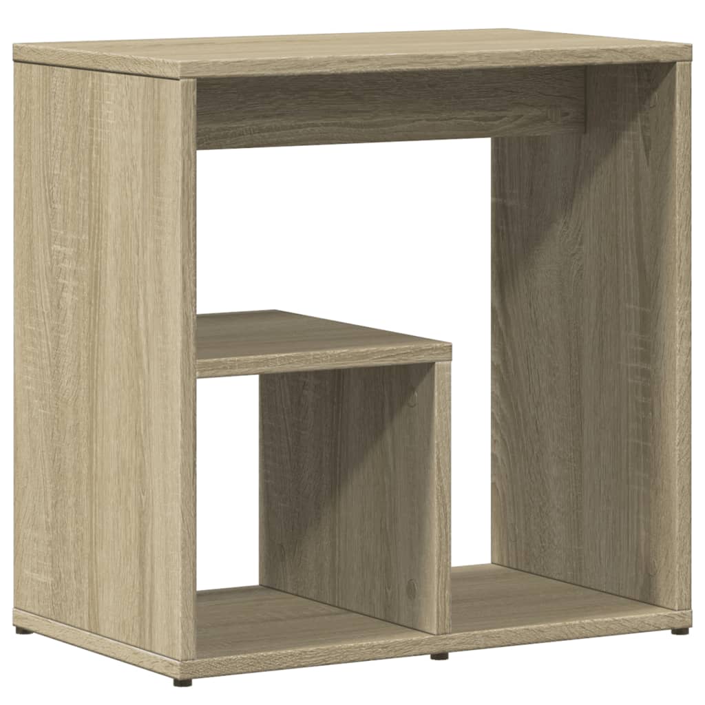 Side Table Sonoma Oak 50x30x50 cm Engineered Wood