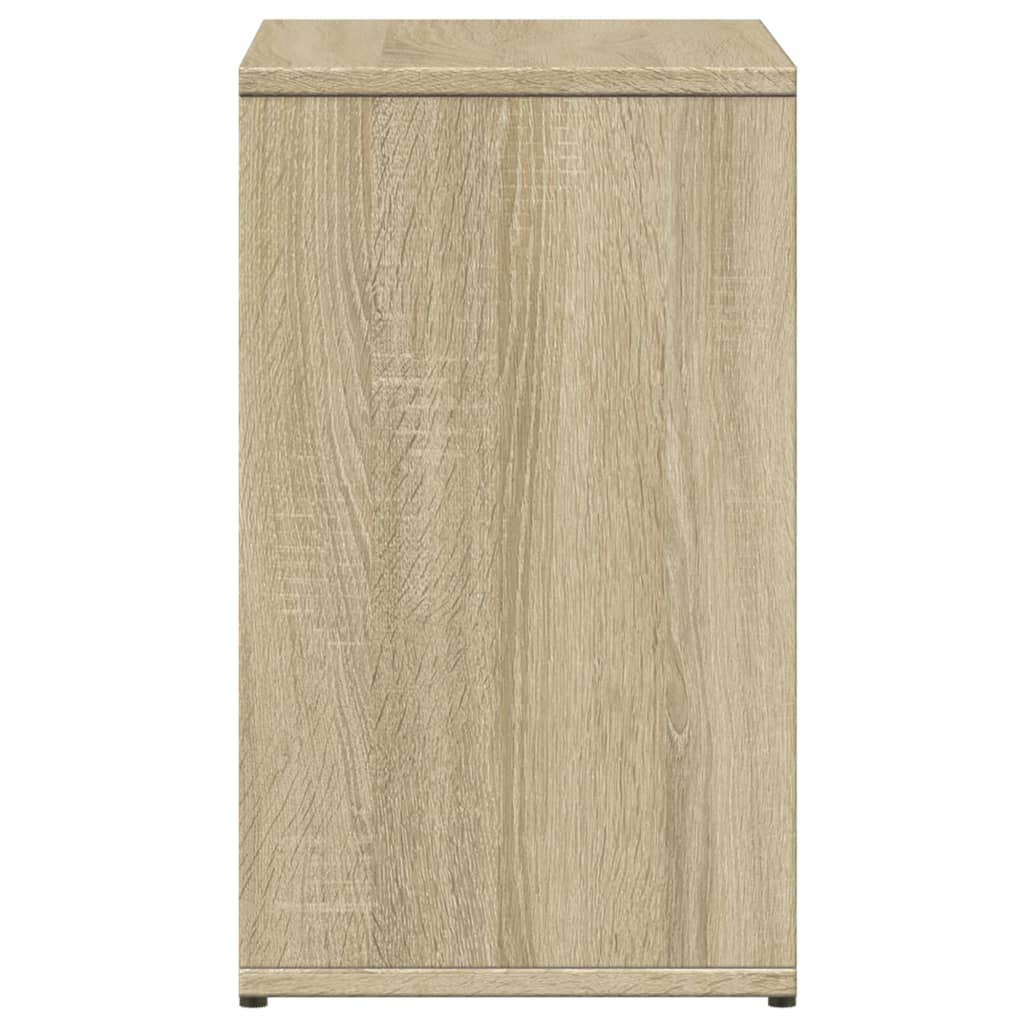 Side Table Sonoma Oak 50x30x50 cm Engineered Wood