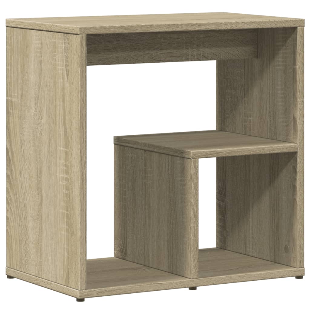 Side Table Sonoma Oak 50x30x50 cm Engineered Wood