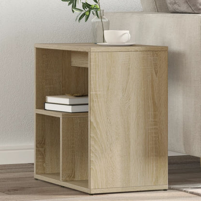 Side Table Sonoma Oak 50x30x50 cm Engineered Wood