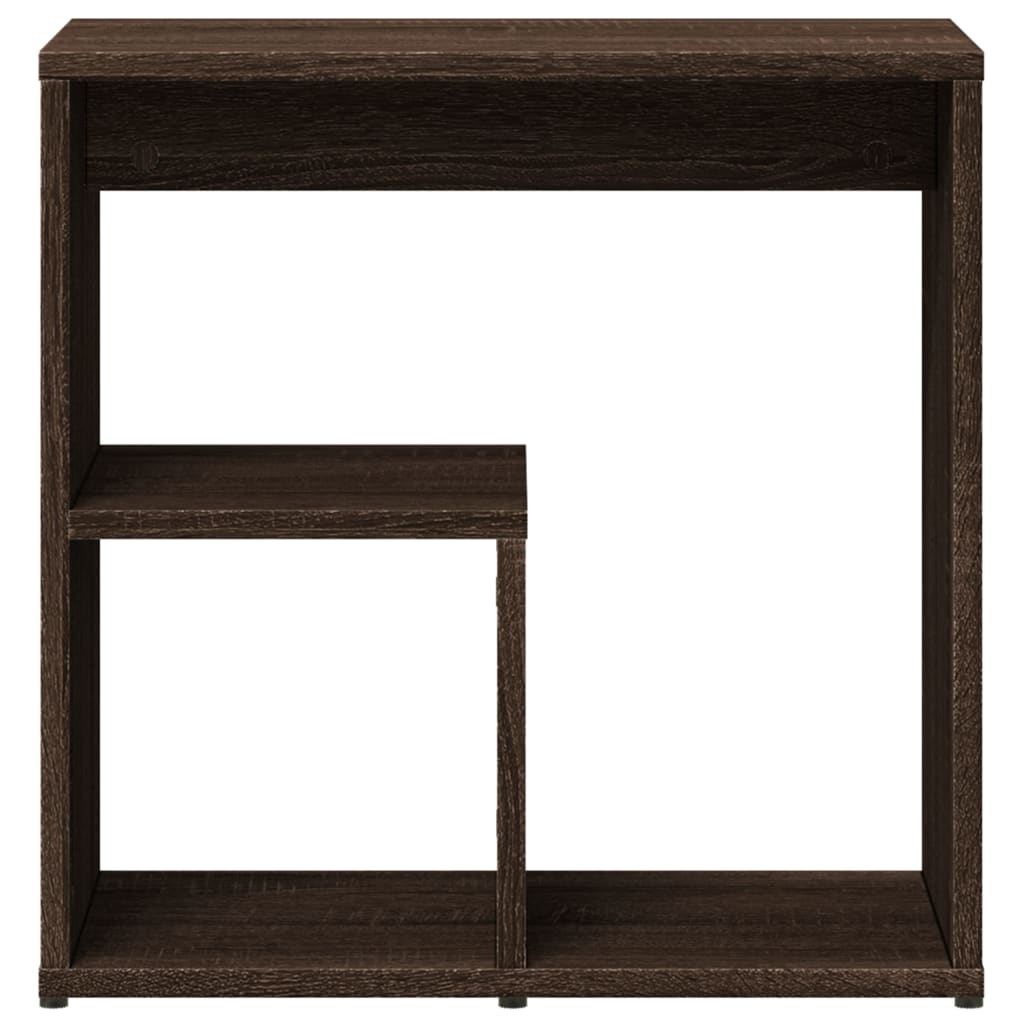 Side Tables 2 pcs Brown Oak 50x30x50 cm Engineered Wood