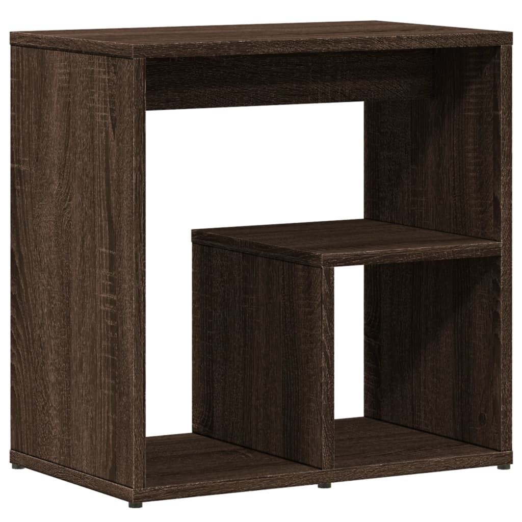 Side Tables 2 pcs Brown Oak 50x30x50 cm Engineered Wood