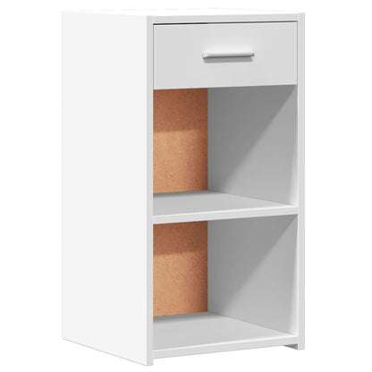 Bedside Cabinets 2 pcs White 35x34x65 cm Engineered Wood