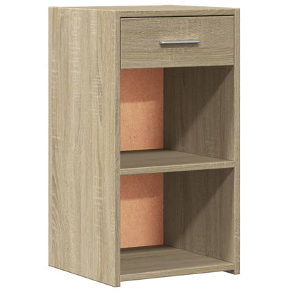 Bedside Cabinet Sonoma Oak 35x34x65 cm Engineered Wood