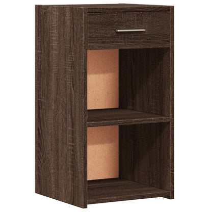 Bedside Cabinets 2 pcs Brown Oak 35x34x65 cm Engineered Wood