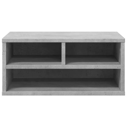 Printer Stand Concrete Grey 49x40x22,5 cm Engineered Wood