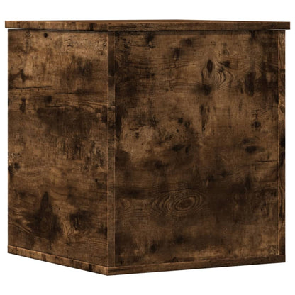 Storage Box Smoked Oak 40x42x46 cm Engineered Wood