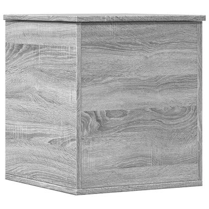 Storage Box Grey Sonoma 40x42x46 cm Engineered Wood