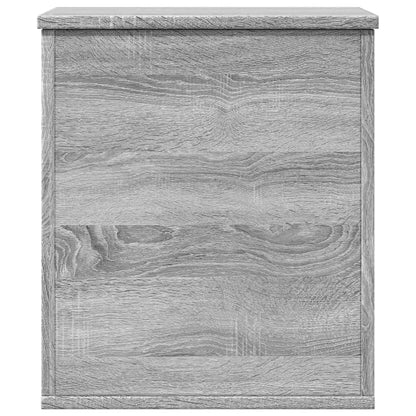 Storage Box Grey Sonoma 40x42x46 cm Engineered Wood