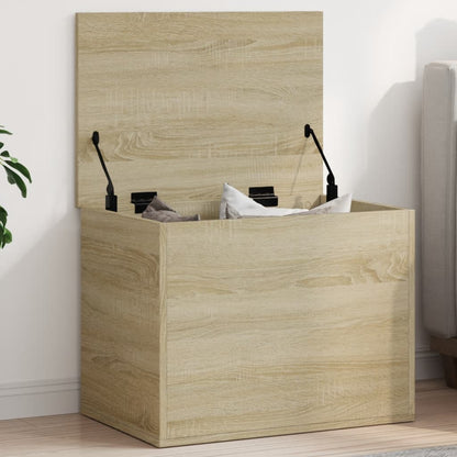 Storage Box Sonoma Oak 60x42x46 cm Engineered Wood