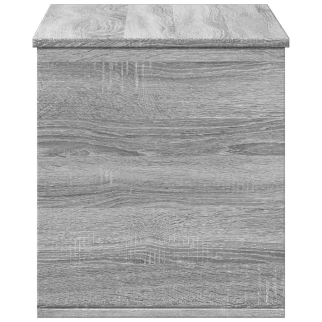 Storage Box Grey Sonoma 100x42x46 cm Engineered Wood