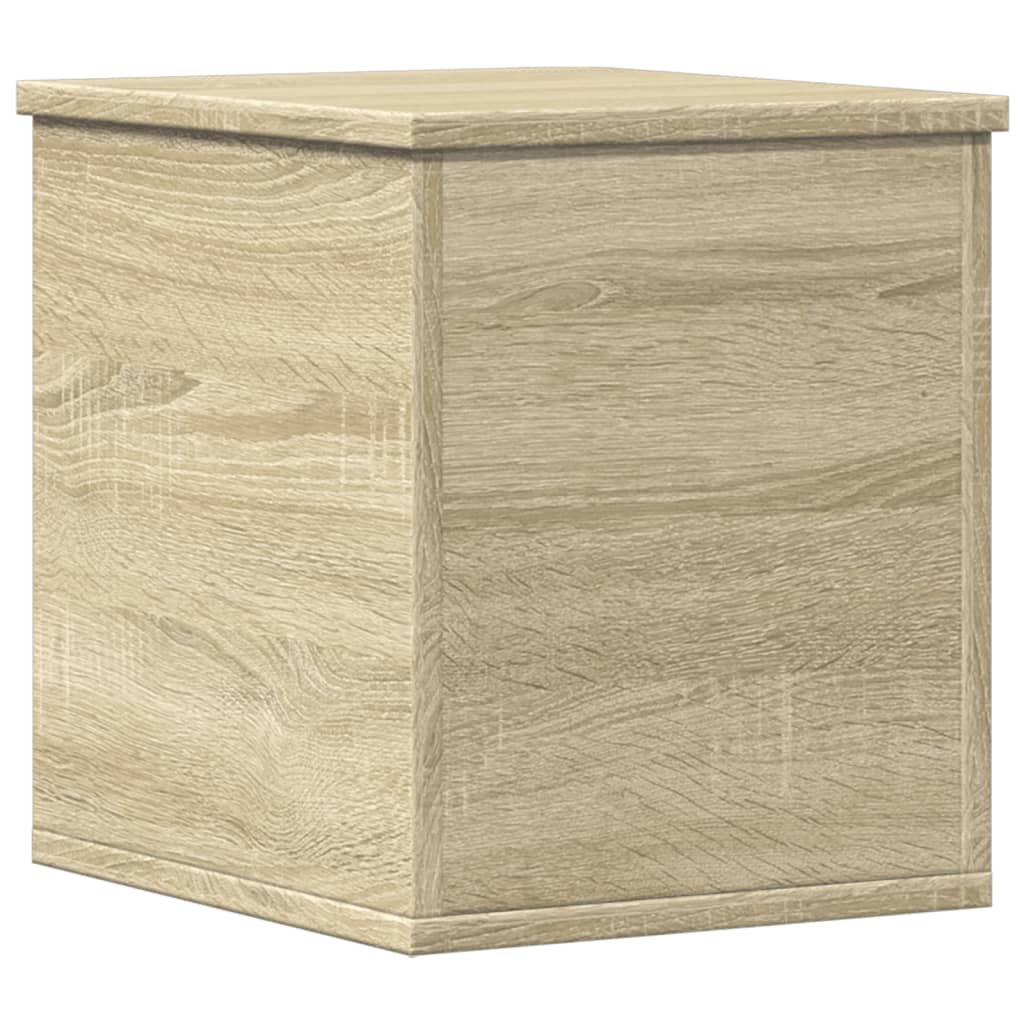 Storage Box Sonoma Oak 30x35x35 cm Engineered Wood