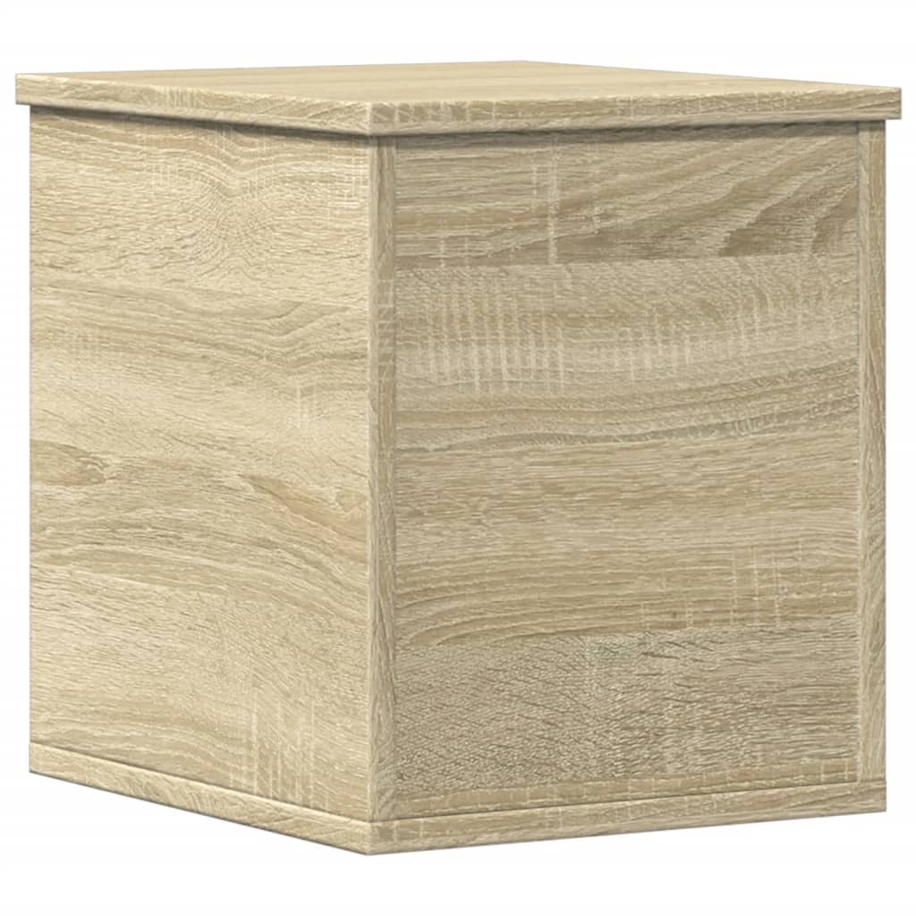 Storage Box Sonoma Oak 30x35x35 cm Engineered Wood