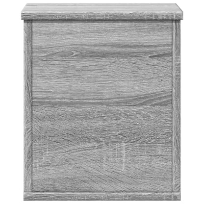 Storage Box Grey Sonoma 30x35x35 cm Engineered Wood