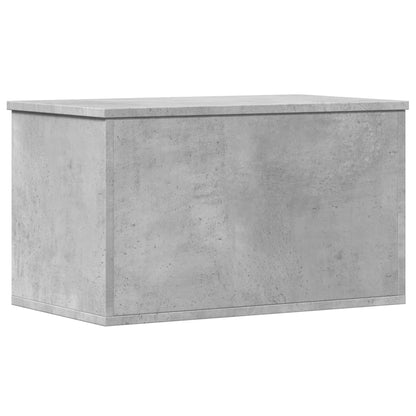 Storage Box Concrete Grey 60x35x35 cm Engineered Wood