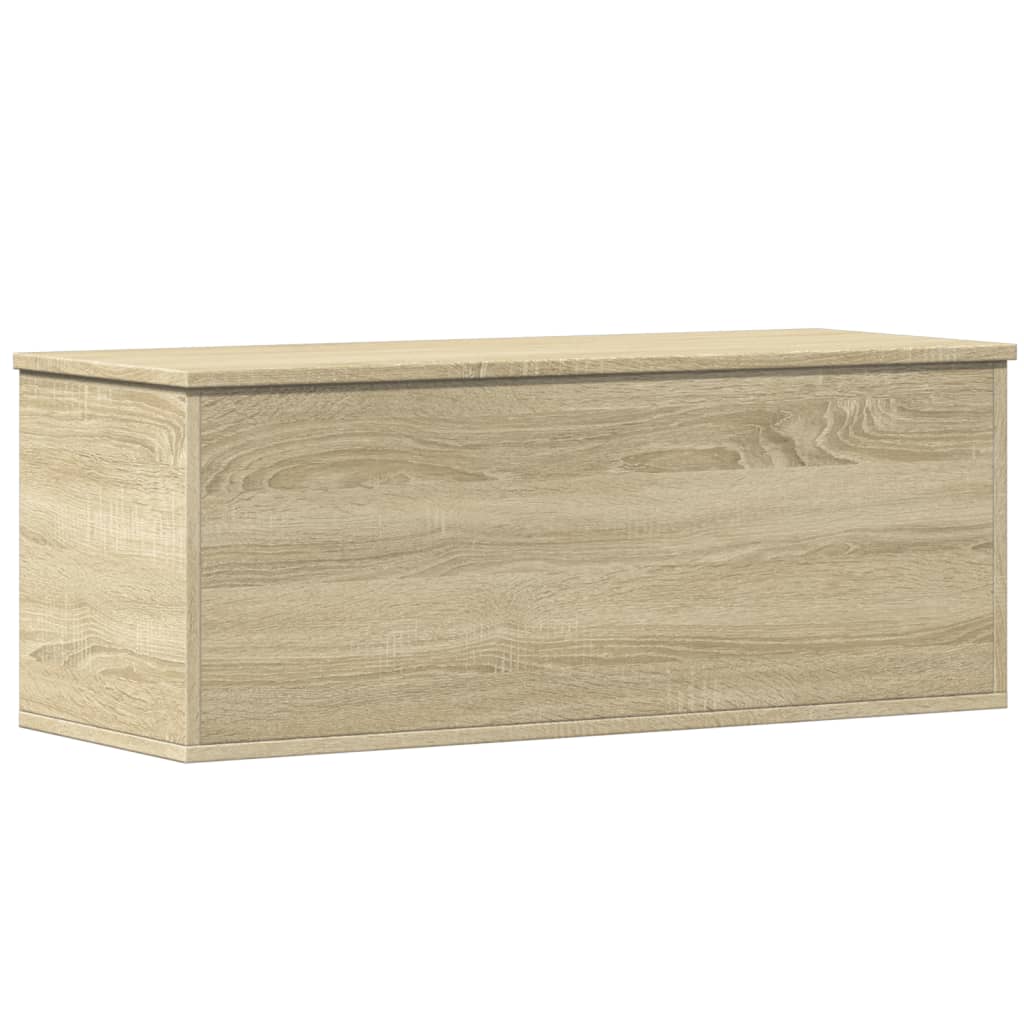 Storage Box Sonoma Oak 90x35x35 cm Engineered Wood