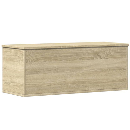 Storage Box Sonoma Oak 90x35x35 cm Engineered Wood