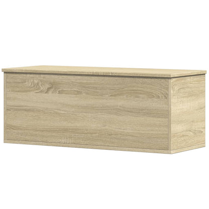 Storage Box Sonoma Oak 90x35x35 cm Engineered Wood