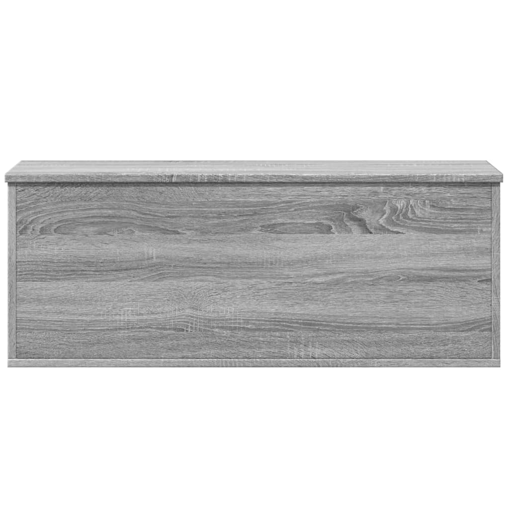 Storage Box Grey Sonoma 90x35x35 cm Engineered Wood