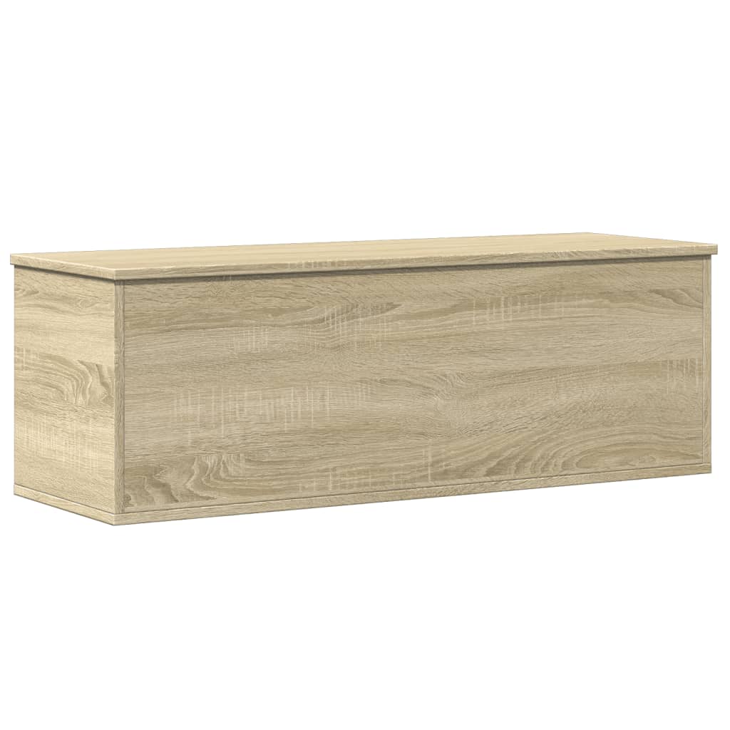 Storage Box Sonoma Oak 102x35x35 cm Engineered Wood