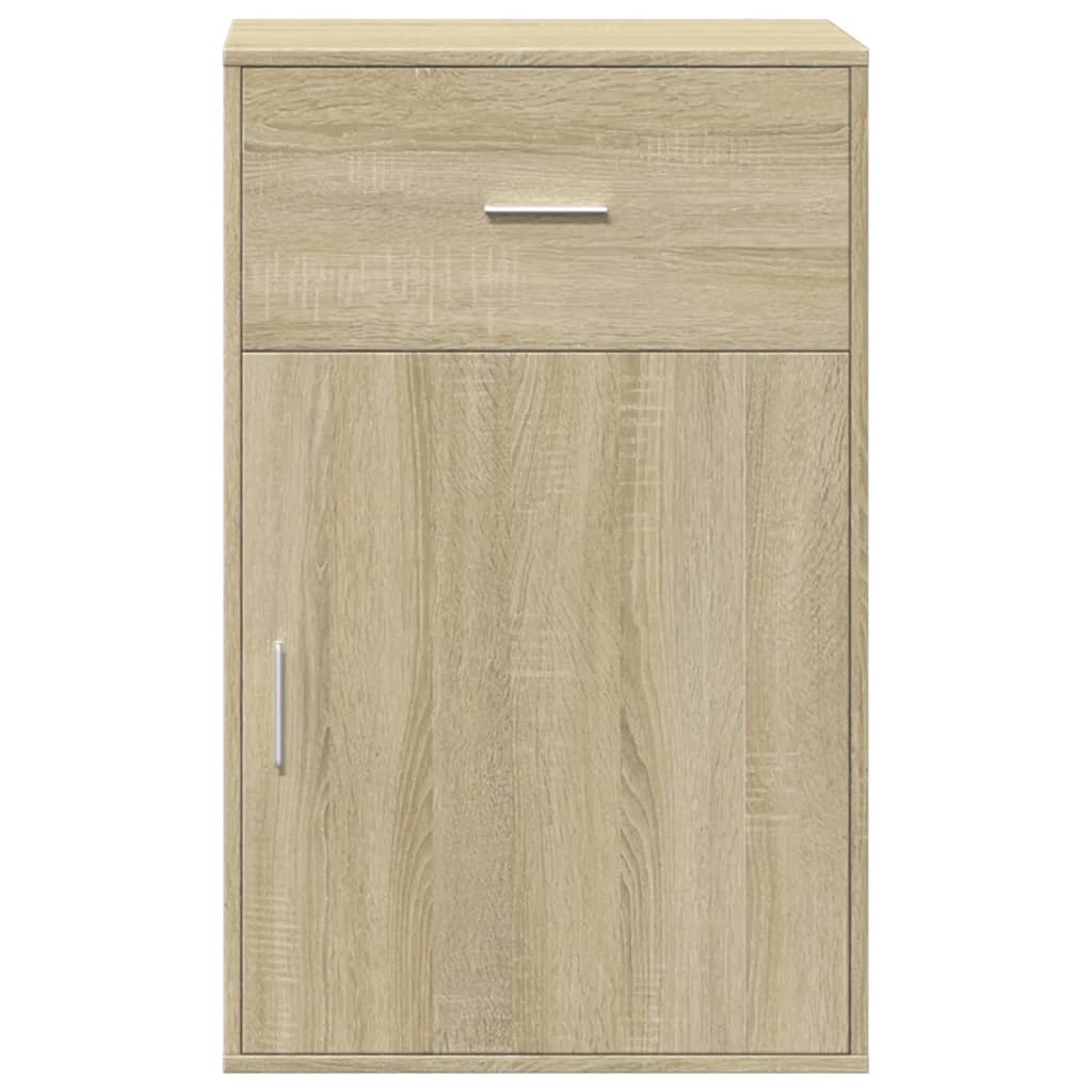 Storage Cabinet Sonoma Oak 56.5x39x90 cm Engineered Wood