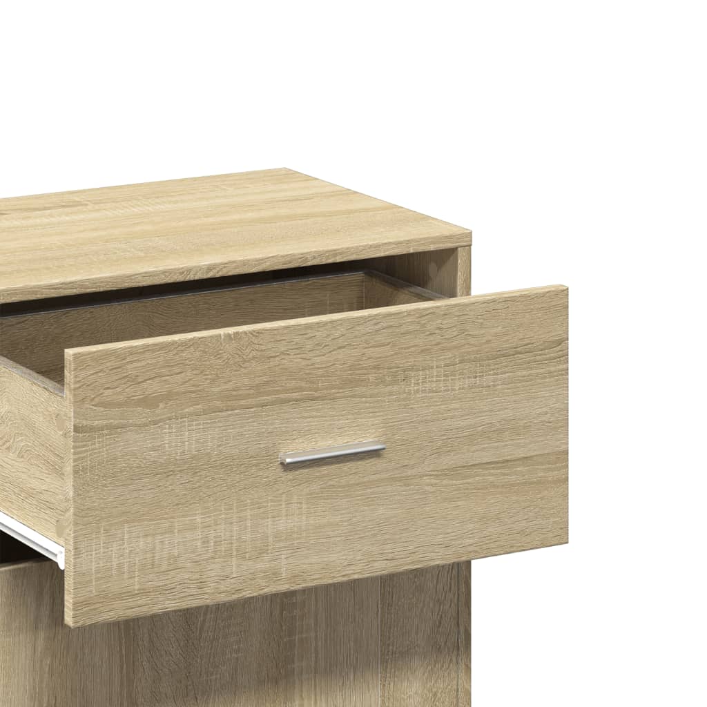 Storage Cabinet Sonoma Oak 56.5x39x90 cm Engineered Wood