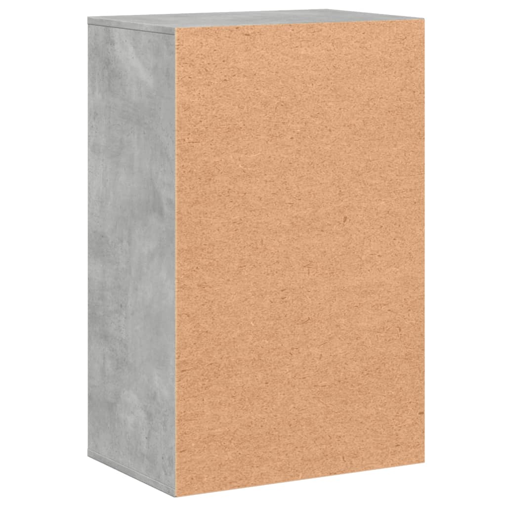 Storage Cabinet Concrete Grey 56.5x39x90 cm Engineered Wood