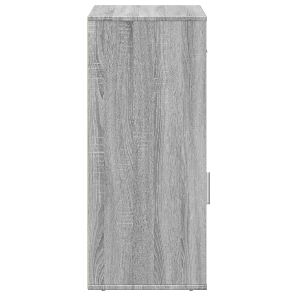 Storage Cabinet Grey Sonoma 56.5x39x90 cm Engineered Wood