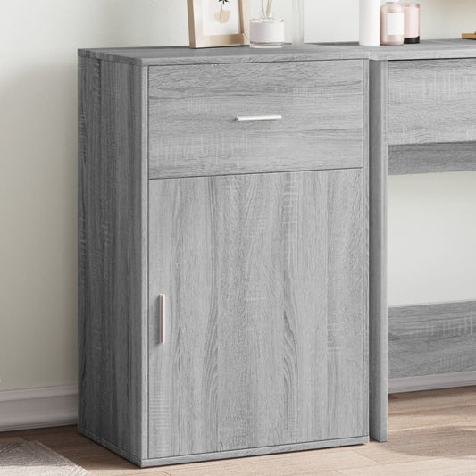 Storage Cabinet Grey Sonoma 56.5x39x90 cm Engineered Wood