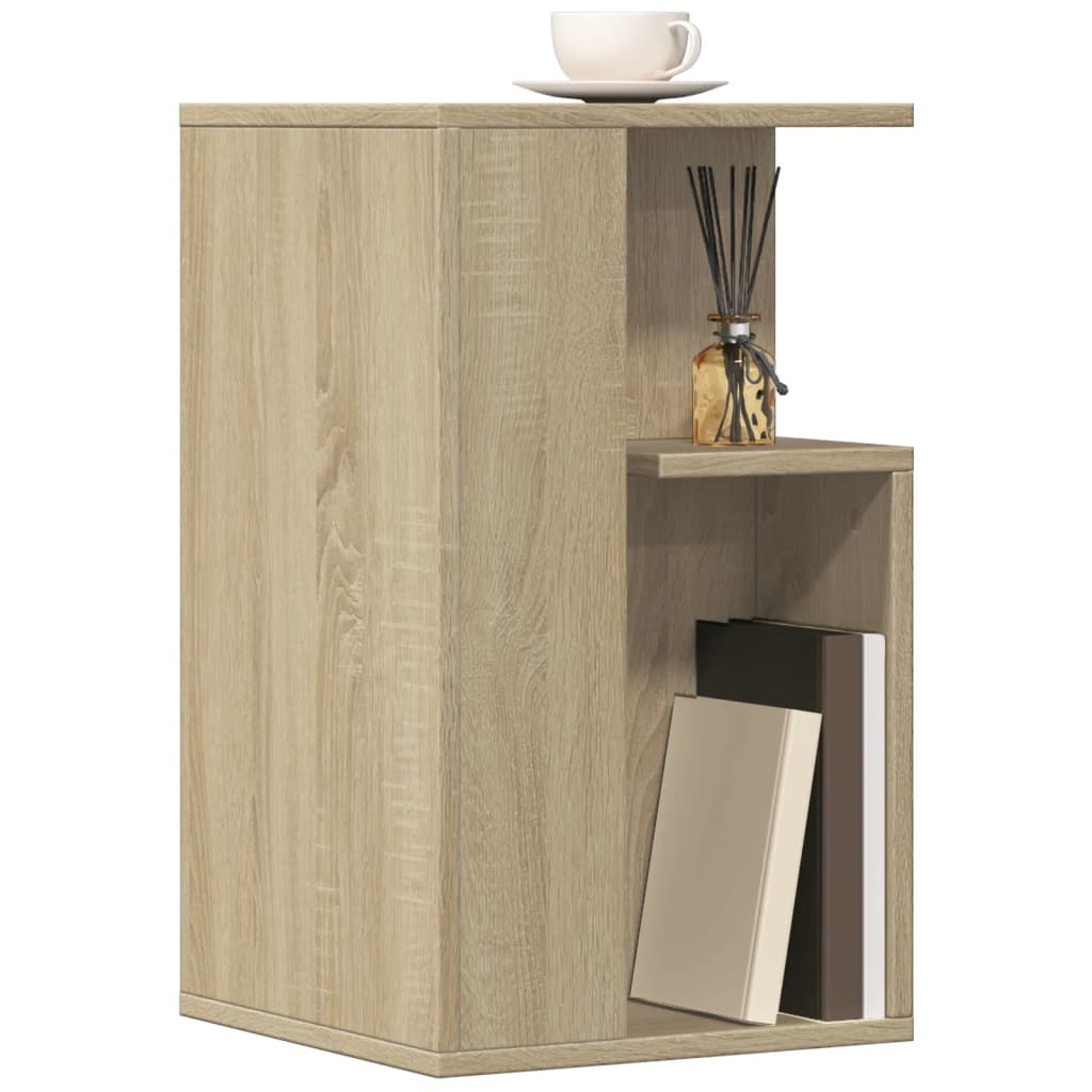 Side Table Sonoma Oak 35x35x60 cm Engineered Wood